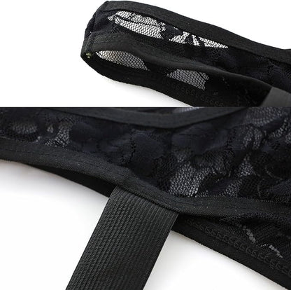 Men's Lace Trim Sleepwear - image 4