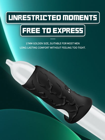 Vibrating Penis Sleeve Cock Ring - image 1
