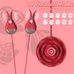 Rose Vibrating Nipple Clips - image 3