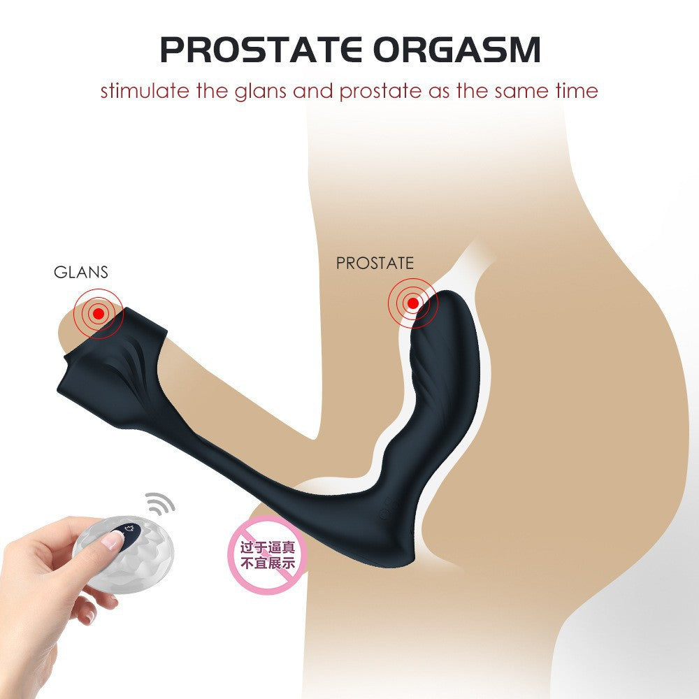 Remote Control Prostate Vibrator Massager USB Rechargeable - image 2
