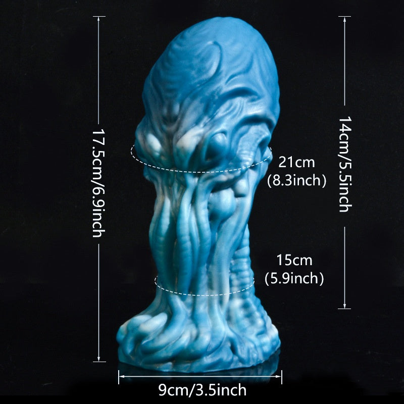 Liquid Silicone Monster Dildo Alien Dildo - B - image 4