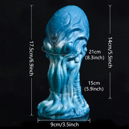 Liquid Silicone Monster Dildo Alien Dildo - B - image 4