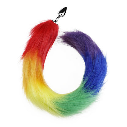 14.9'' Long Fox Tail Butt Plug – 1.10'' Diameter - image 2