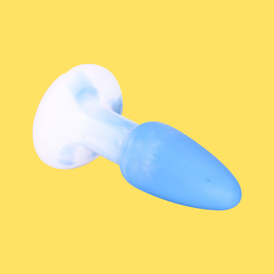 Shroombloom Silicone Plug - Blue-White - image 0