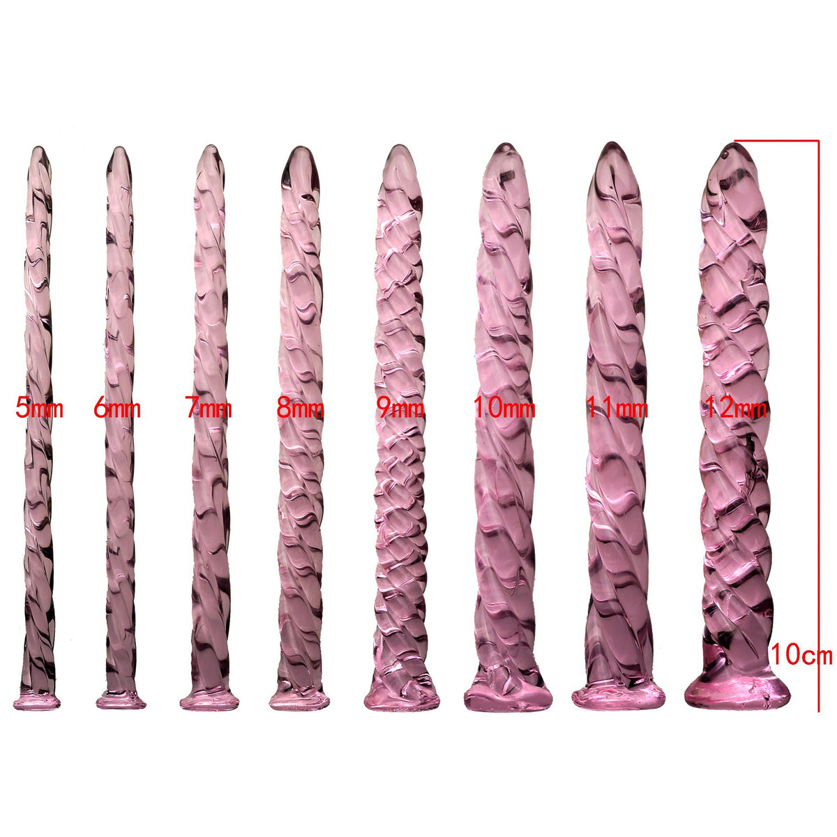 Light Pink Glass Urethral Catheter - image 1