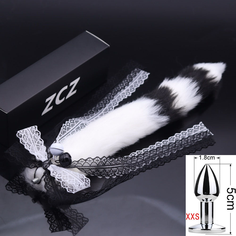 15.7'' Playful Tail Butt Plug With Ribbon Accent - A - image 0