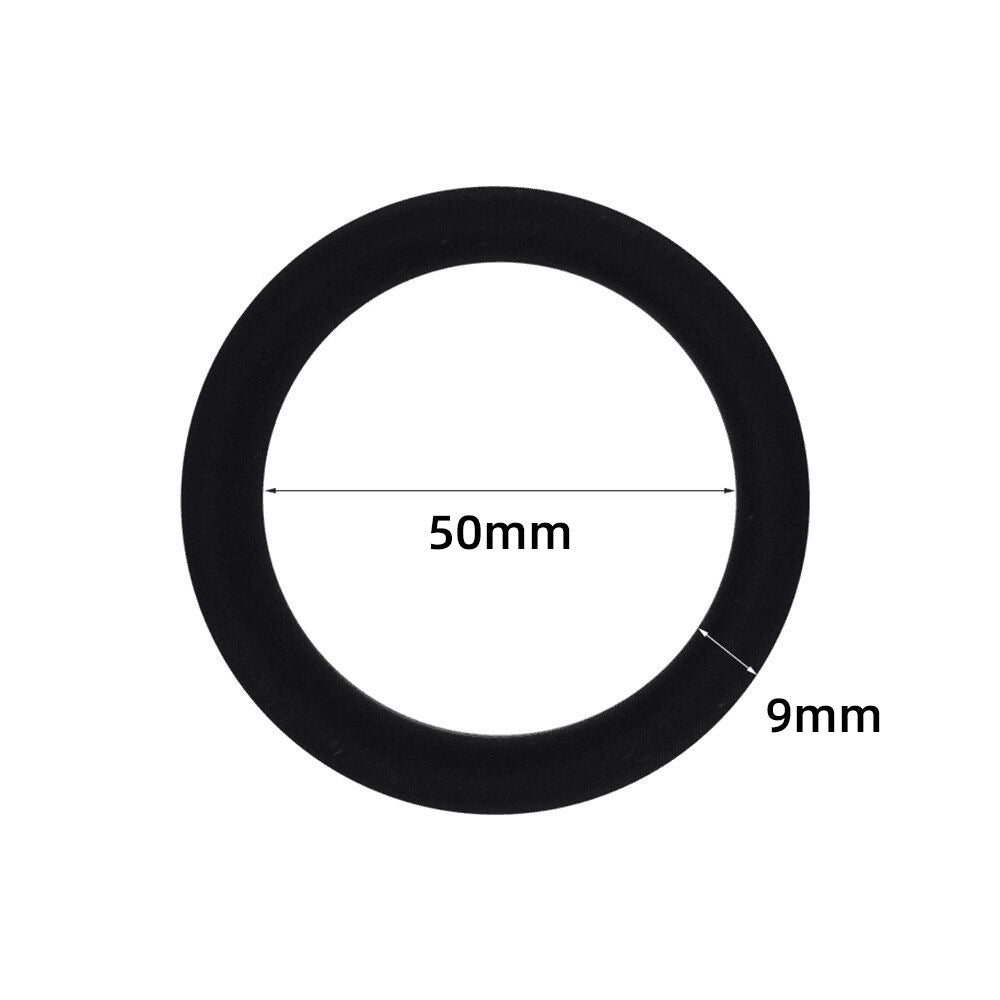 The C-Rings Premium Silicone Cock Ring Set - Black - 50mm - image 4