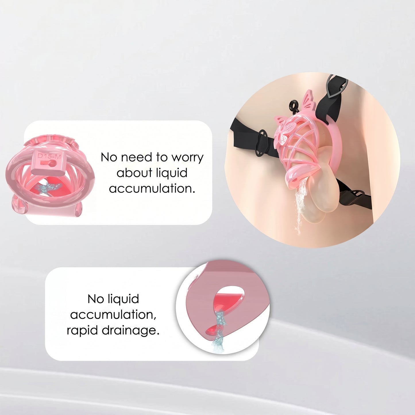 Invisible Butterfly Chastity Cage - image 4