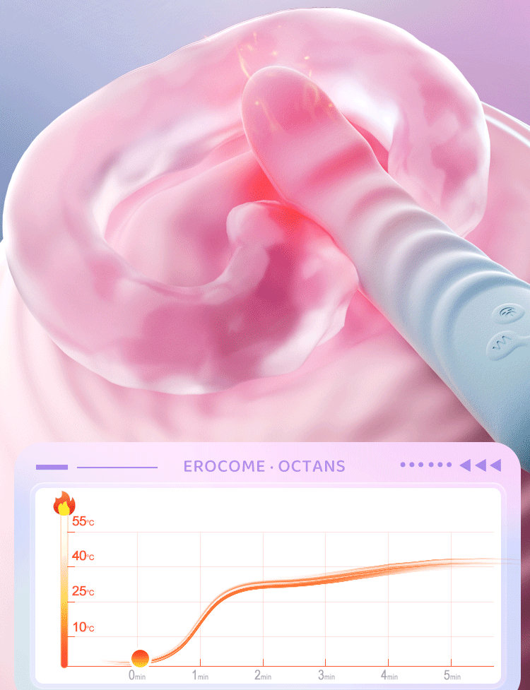 Silicone Heating Vibrator Wand with 7 Vibration Modes - image 3