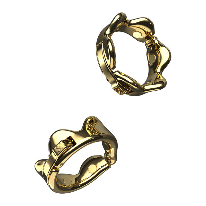 24k Adjustable Glan Ring Penis Ring - L - image 2