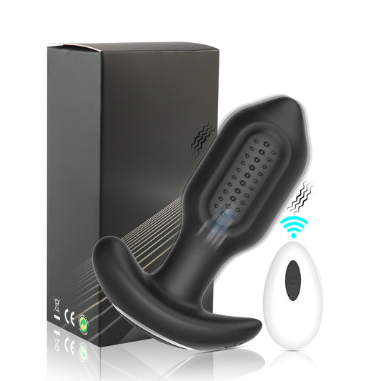360° Rotating Vibrating Butt Plug APP-Controlled Sex Toy - vibrating - remote control - image 0