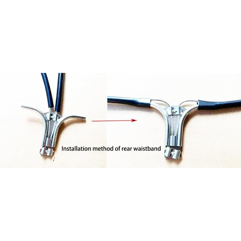 Stainless Steel Adjustable Chastity Belt - image 1