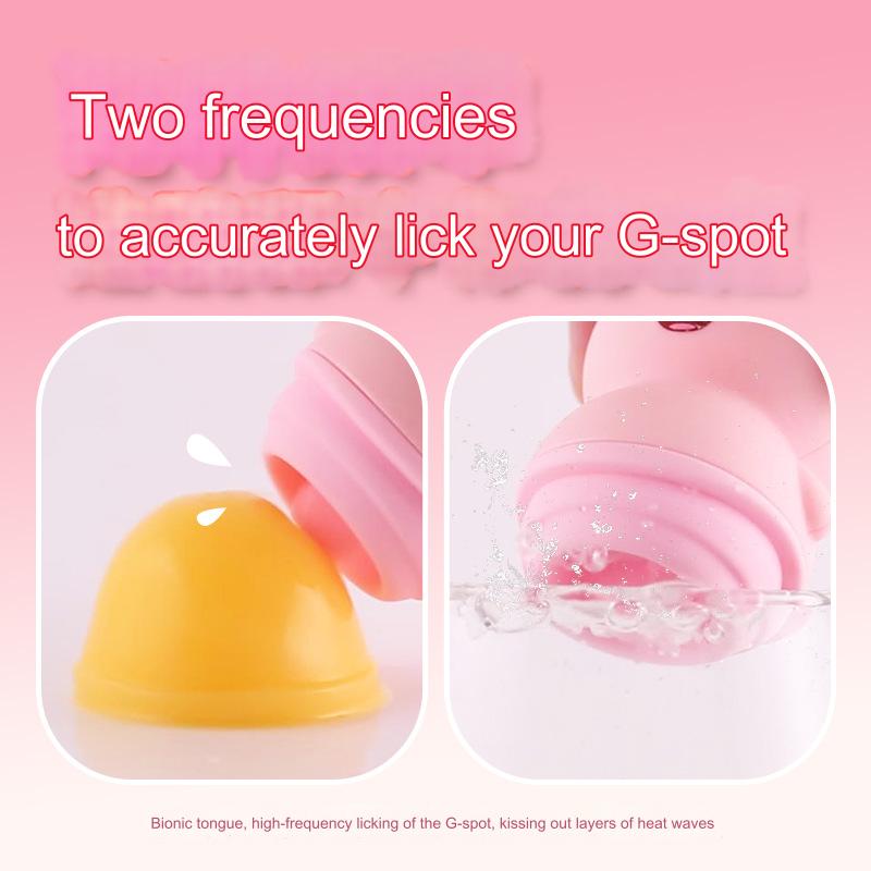 Piggy Women Licking Vibrator - image 1