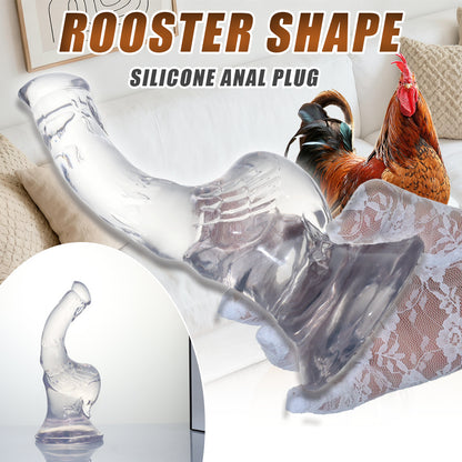8.66 Inch Rooster Shape Dildo Suction Cup - image 5