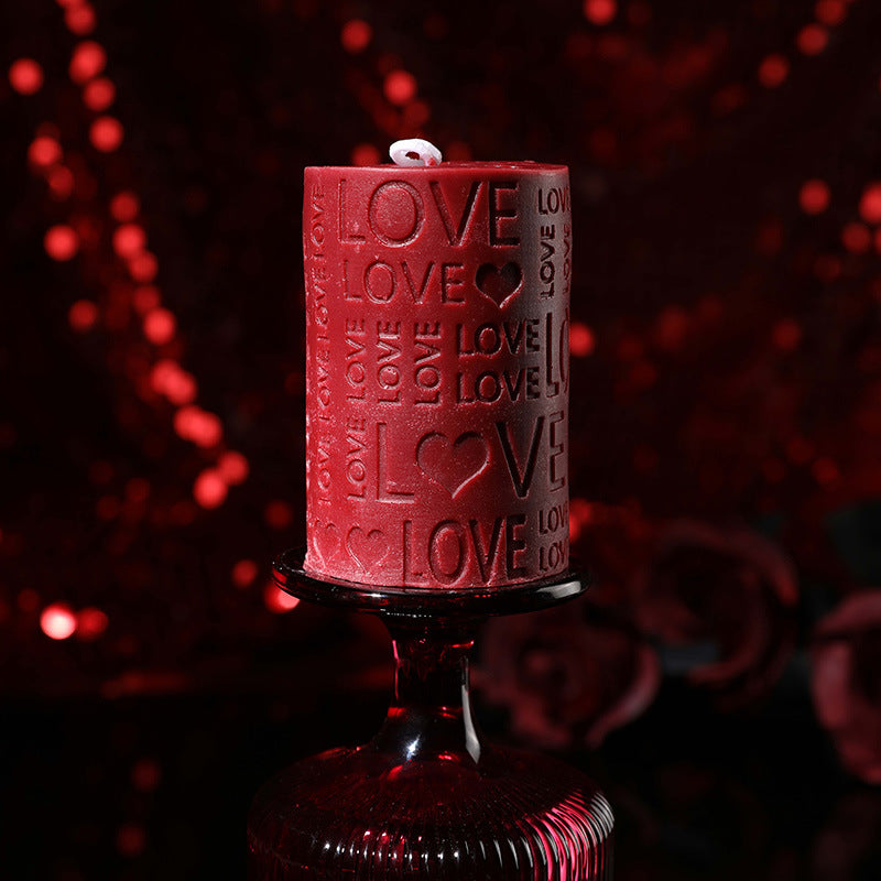 LOVE-Shaped Sensual Soy Wax Candle - A - image 4