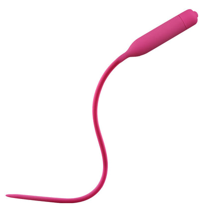 35cm 10 Modes Vibrating Urethral Sounding - Red 7.5mm diameter - image 2
