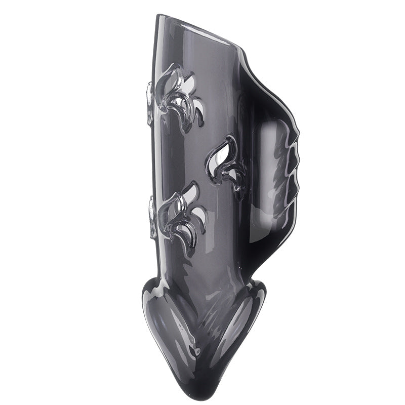 Double Pleasure Vibrating Penis Sleeve - Black D - image 8