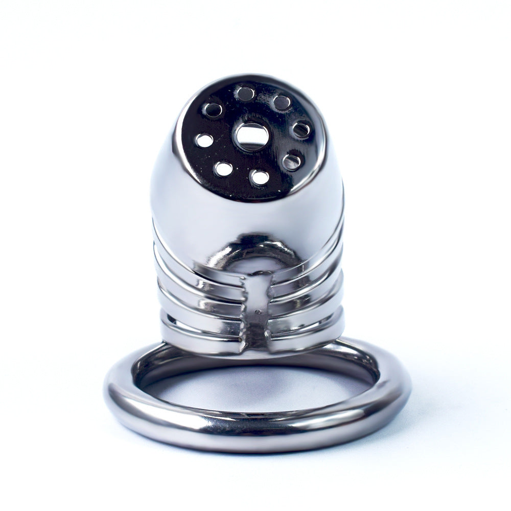 Stainless Steel Chastity Cage 40-50mm Ring - image 2