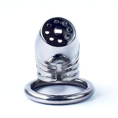 Stainless Steel Chastity Cage 40-50mm Ring - image 2