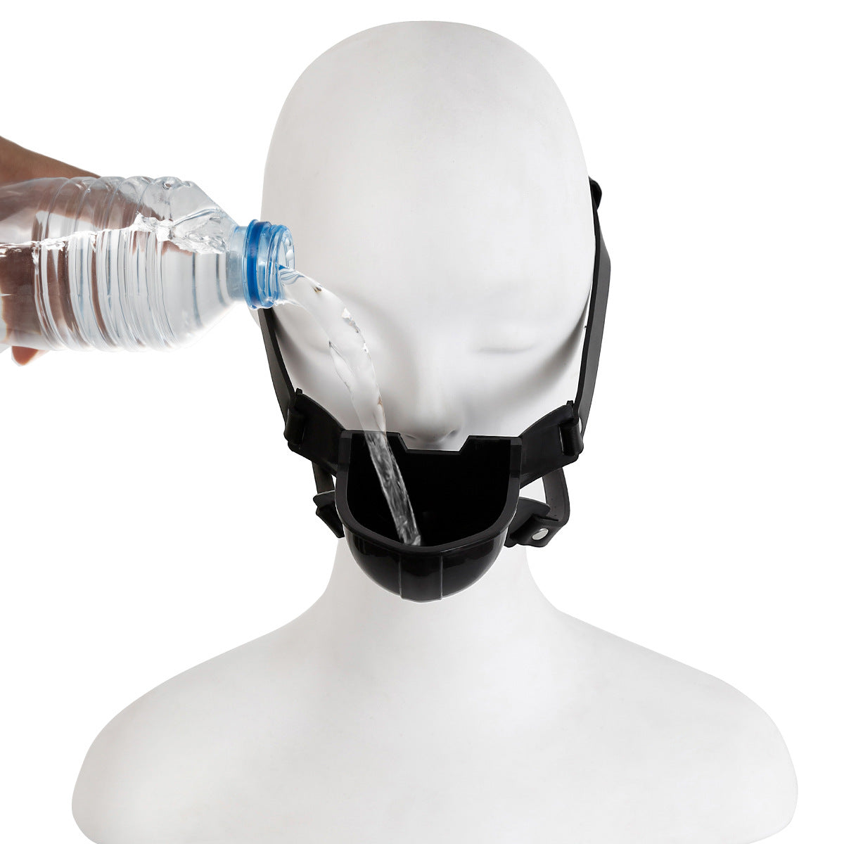 Holy Water PU Leather Mouth Plug SM Toys - image 2