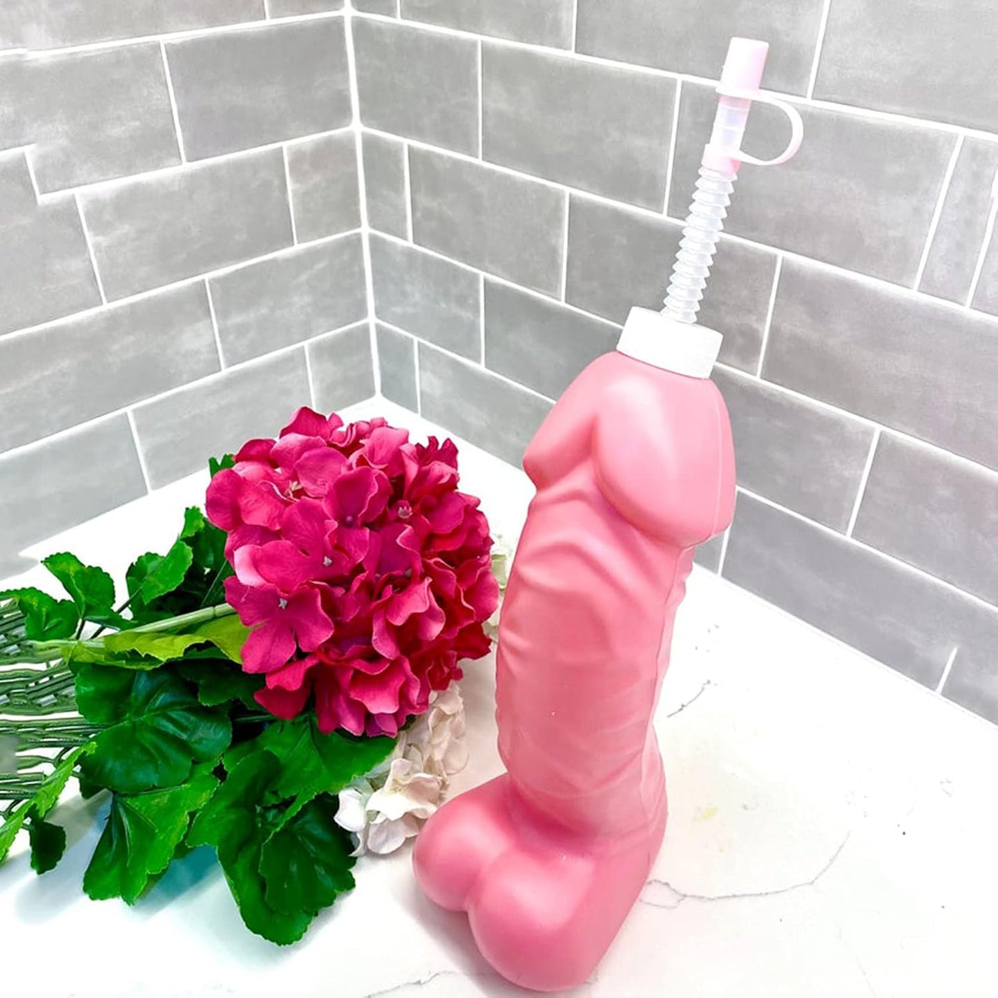 Pink Dicky Water Bottle - image 5