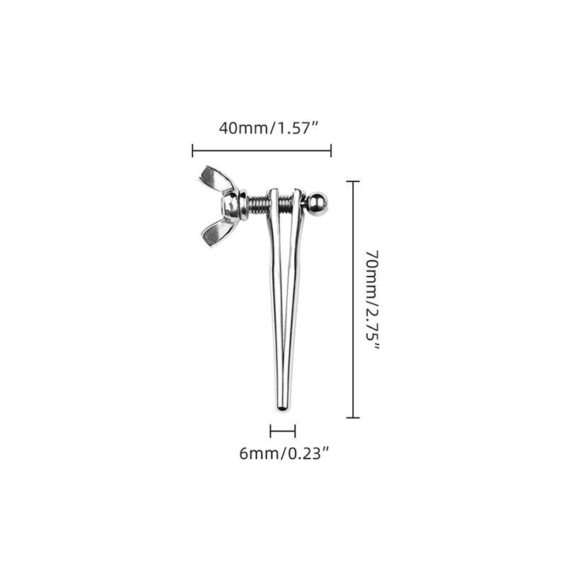 Adjustable Metal Dilator Urethral Rod Male SM Masturbation - Short - 6mm - image 4