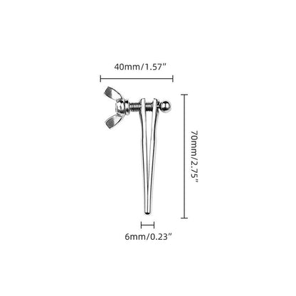 Adjustable Metal Dilator Urethral Rod Male SM Masturbation - Short - 6mm - image 4