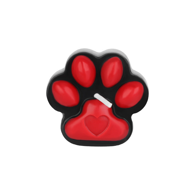 Low Temperature Candles SM Wax Dripping - Red Paw Candle - image 6