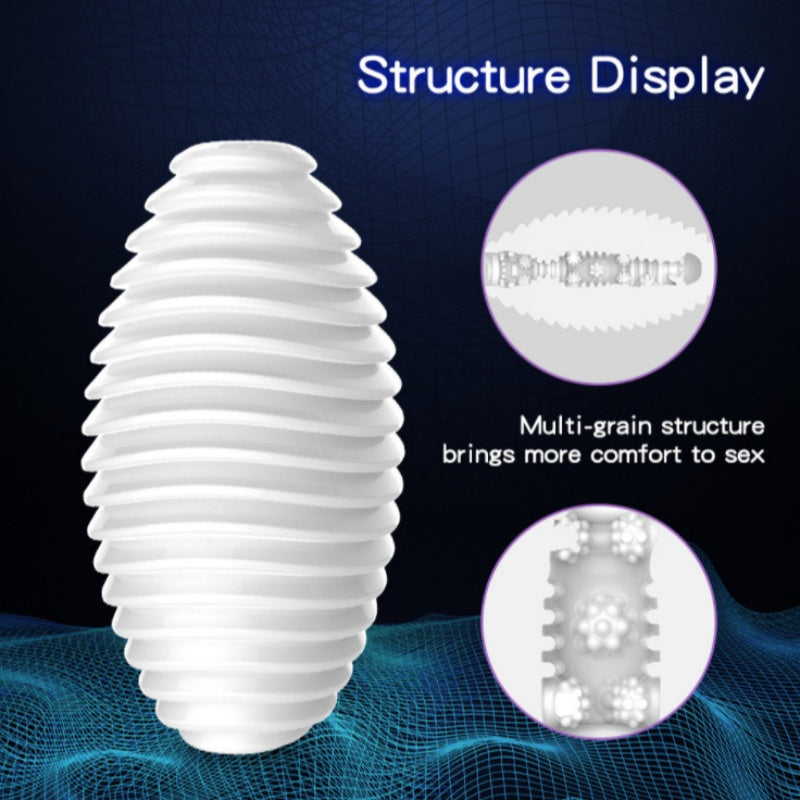 7.48x3.35'' Aircraft Cup Masturbator Penis Exerciser - image 1