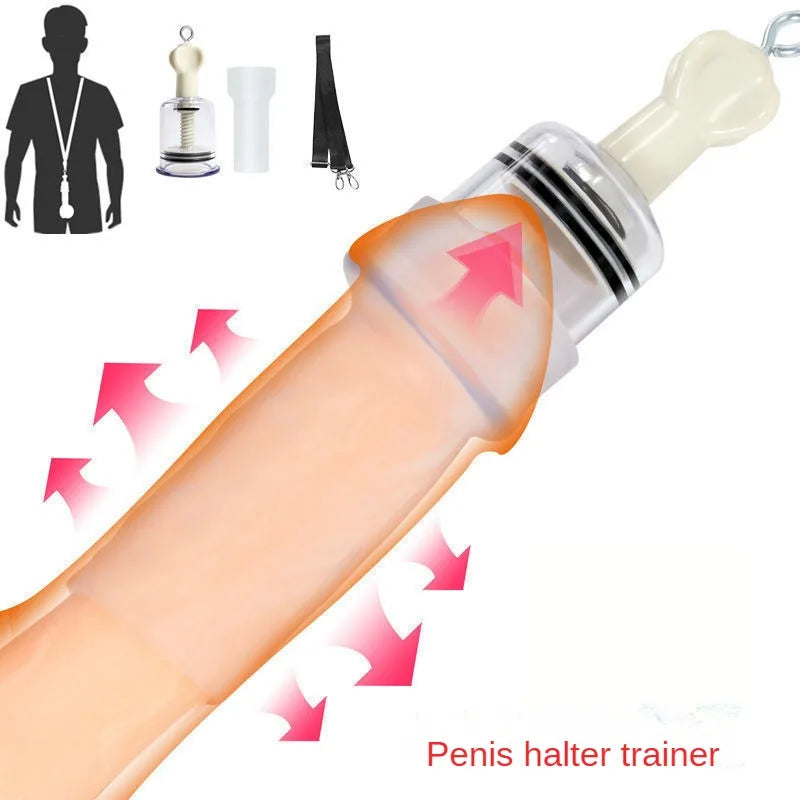 Penis Enhancement Enlarger Tension Device Vacuum Cups Cock Stretcher  - image 0