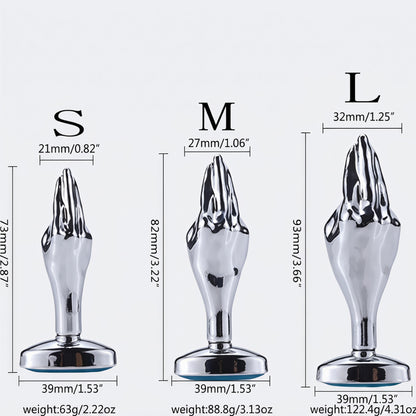 Fist Shaped Anal Plug | Premium Silicone Fantasy Butt Plug for Advanced Play - image 0