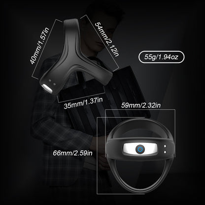 3-in-1 Ergonomic Cock Ring for Maximum Pleasure - image 6