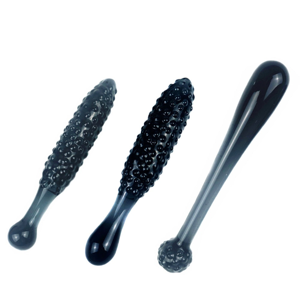 Shaped Glass Butt Plug - image 5