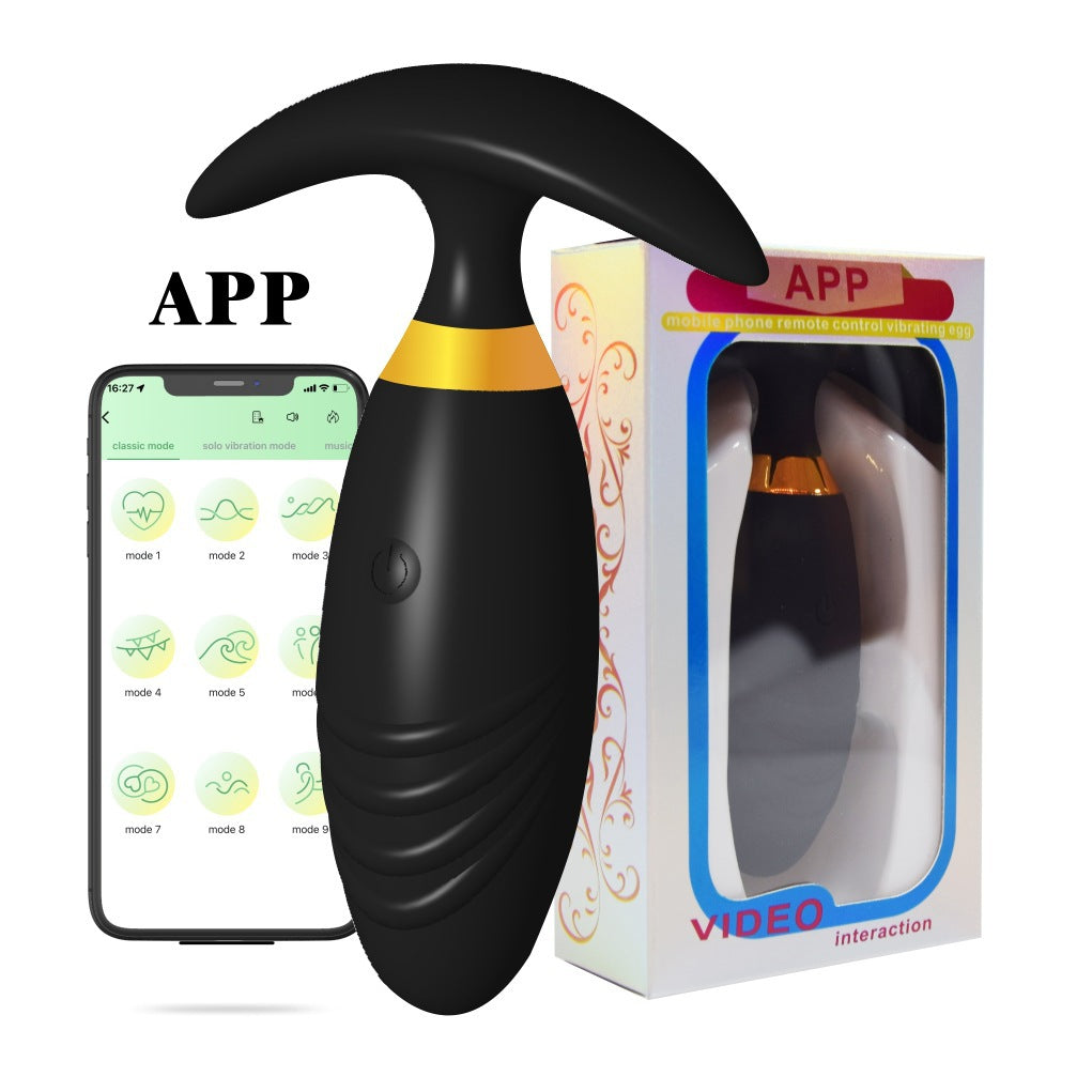 Remote App Control Butt Plug Anal Vibrator - App Control - Black - image 10
