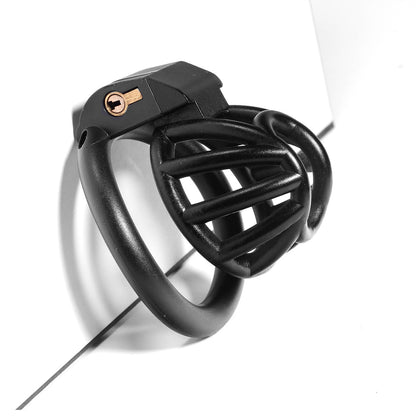 Itty Bitty Nub - Micro Chastity Cage (1.34 in) - Black - Diameter 32mm - image 2