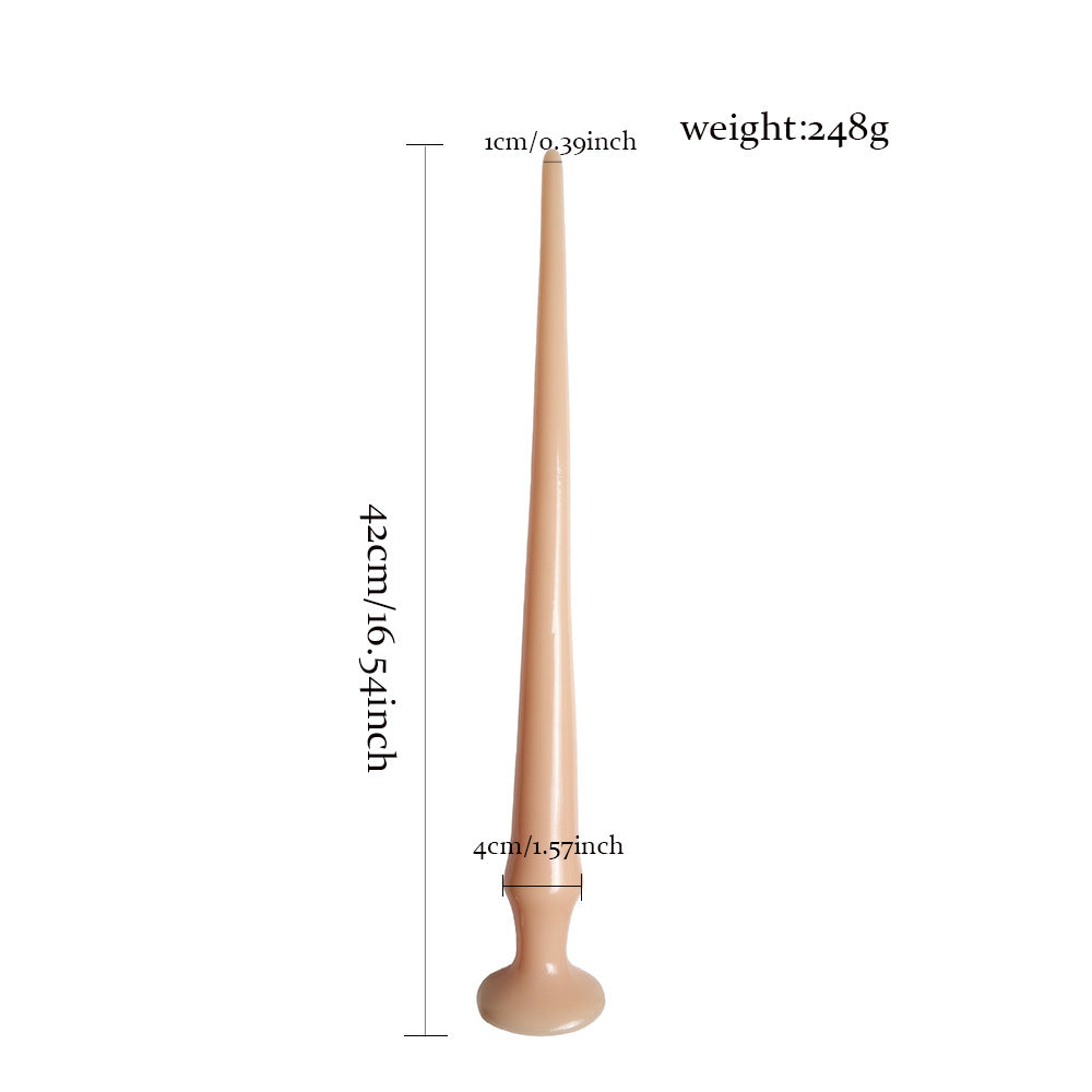 Flexidepth Advanced Anal Plug - Nude - M - image 4