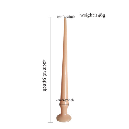 Flexidepth Advanced Anal Plug - Nude - M - image 4
