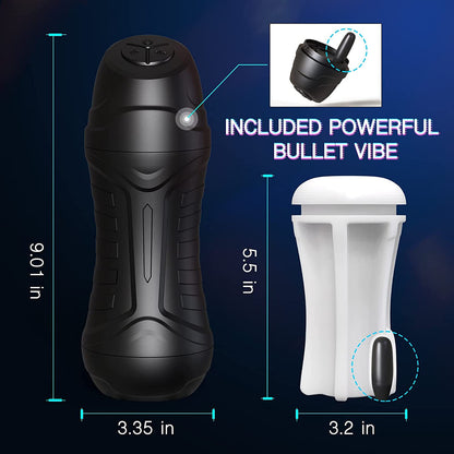 Automatic Vibration & Sucking Male Masturbator  - image 5