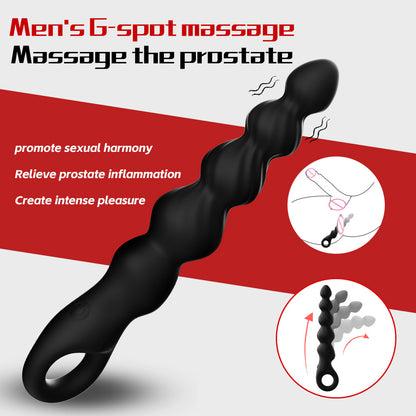 WavePulse Pro - 12X Vibrating Anal Beads - image 3