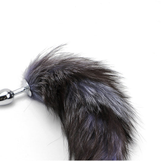 Nightfall Handmade Detachable Plug Fox Tail - 40cm - image 1