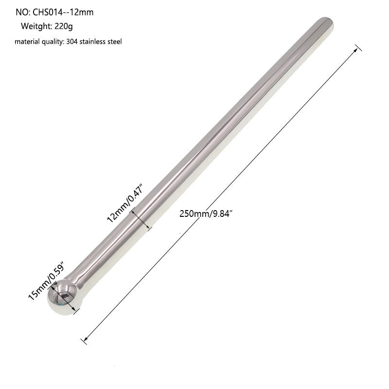 Stainless Steel Urethral Sounding Rod - 12mm - image 7