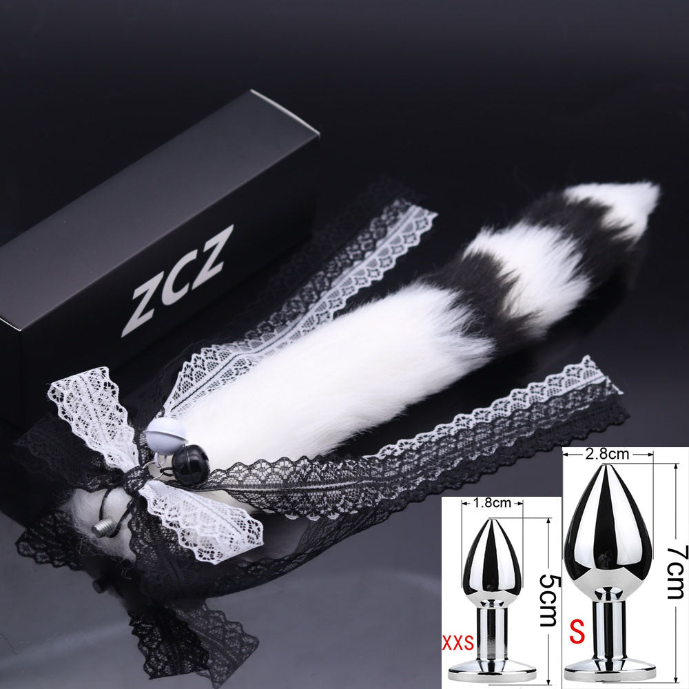 15.7'' Playful Tail Butt Plug With Ribbon Accent - B - image 4