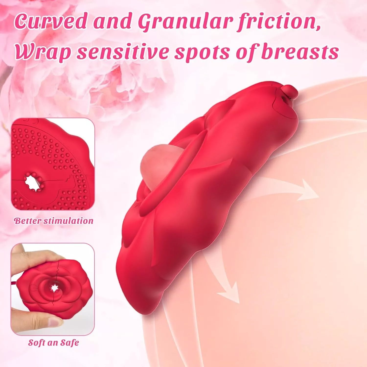 Rose Nipple Clamps - App Control - image 8