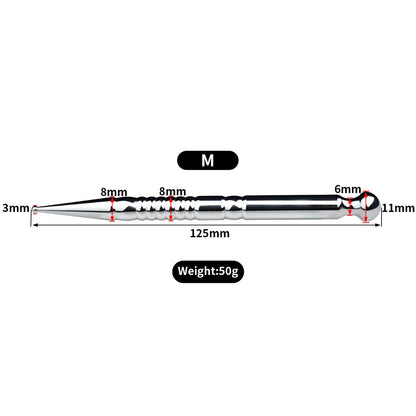 Smooth Double Head Multifunctional Urethral Sounding Rod - M - image 6