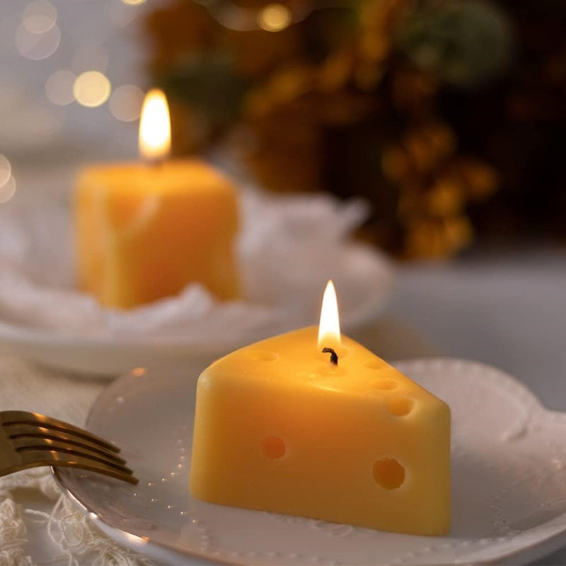 Cheese Shaped Aroma Soy Wax Scented Candle - image 6