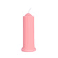 Low Temperature Candles SM Wax Dripping - Pink Pillar Candle - image 2