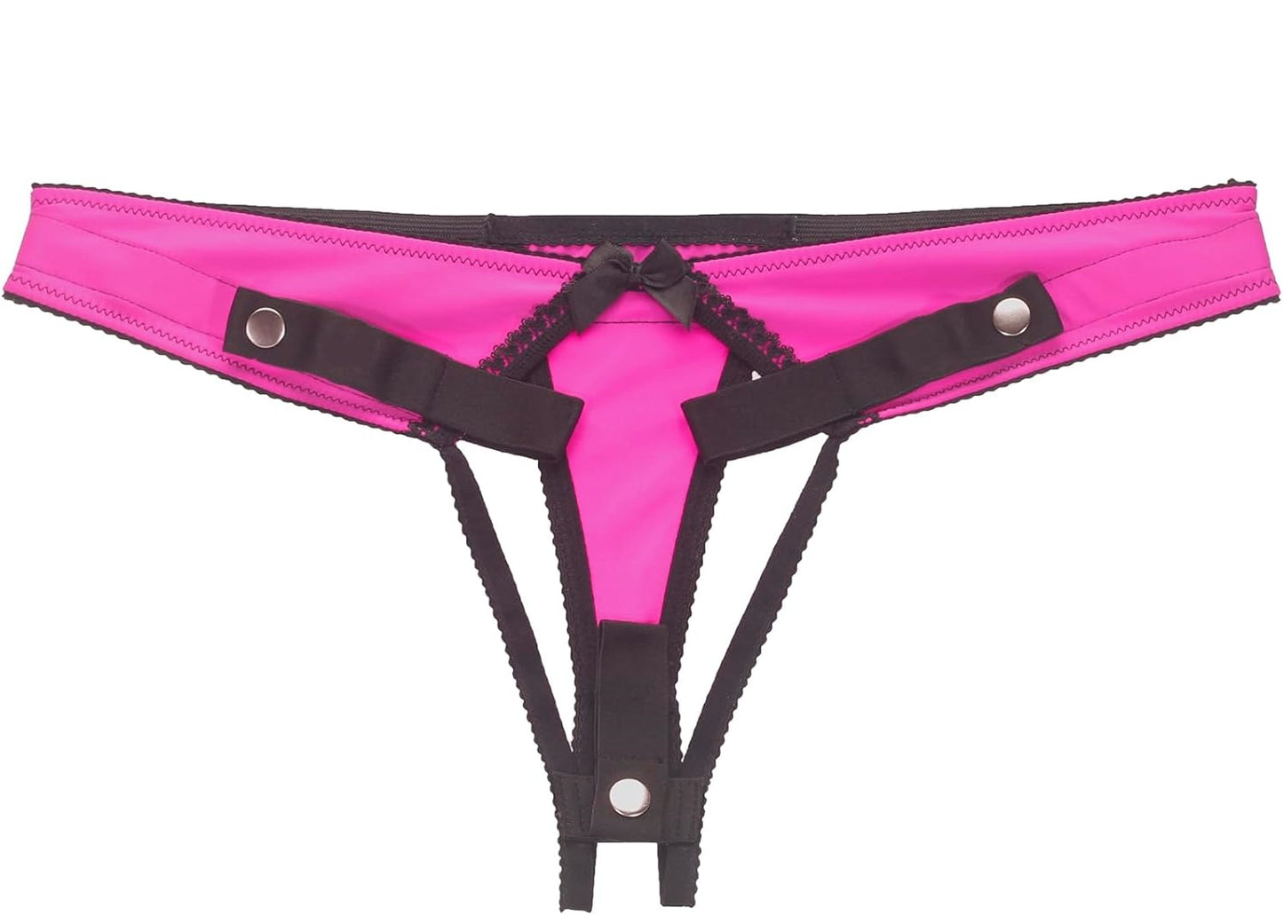 Sexy Men's Chastity Belt Fixed Pants - Rose Lock-Free-L-Size - image 9