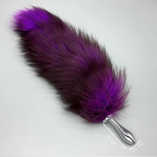Premium Faux Fur Fox Tail Butt Plug - A - image 0