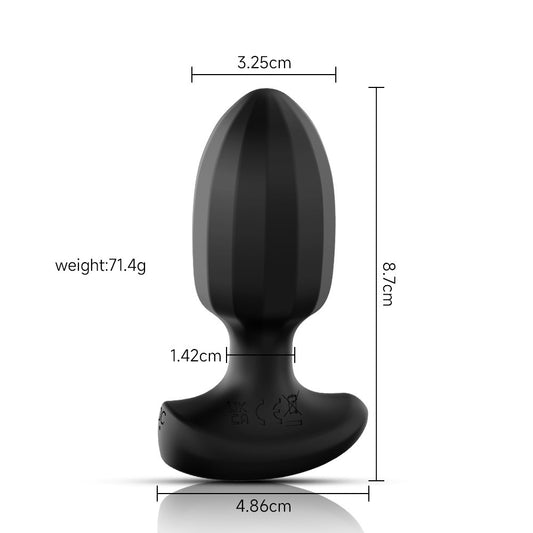Smart Vibrating Anal Plug - image 0