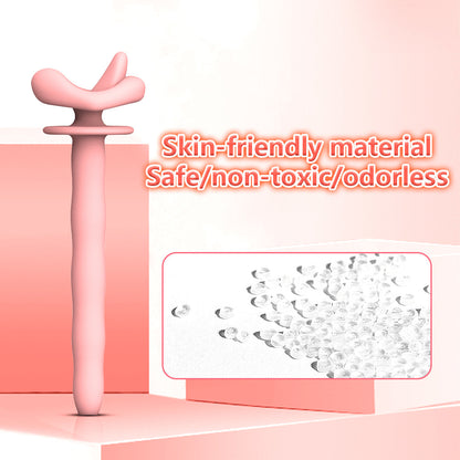 2.95'' Pink Silicone Urethral Plug - image 2